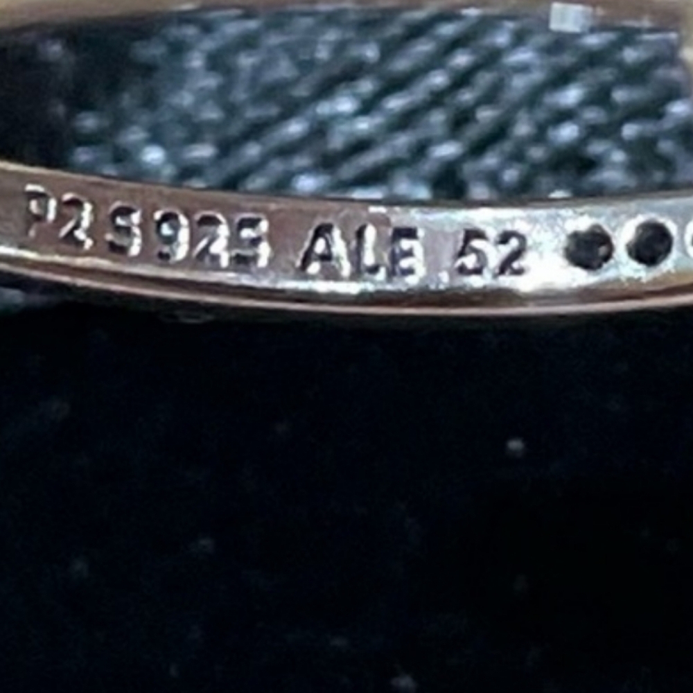 Authentic Pandora Rhinestone Bow Ring - image 4